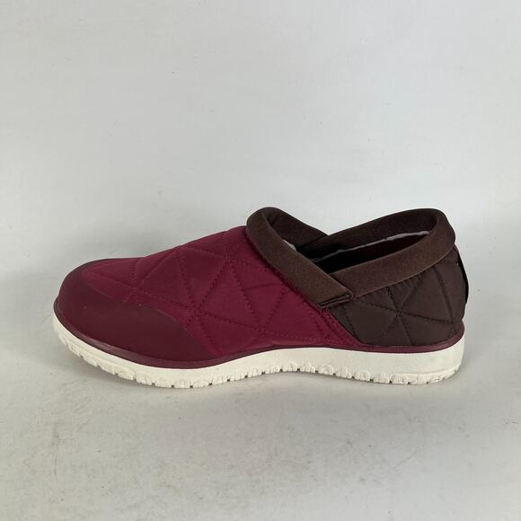 L.L. Bean Casual Shoes Men\'s 8 Red Brown Slip-On Waterproof Insulated Round Toe main image 5